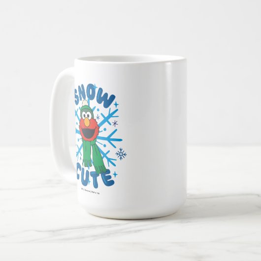 Mug Elmo Snow Cute (Devant gauche)