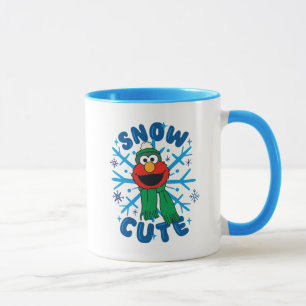 Mug Elmo Snow Cute