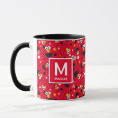 Mug Elmo | So Silly Star Motif Nom & Monogramme (Gauche)