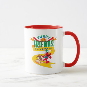 Mug Elmo & Tango   Furry Friends Forever