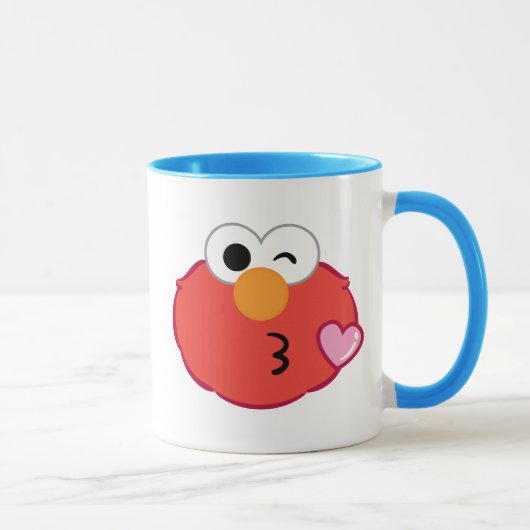 Mug Elmo Visage Envoyant un Bisou (Droite)
