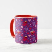 Mug Elmo vous aime Motif de la Saint Valentin (Devant gauche)