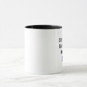 Mug Éloge modeste pour le papa (Centre)
