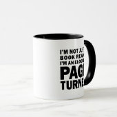 Mug Eloquent Page Turner Bookish Fave (Devant droit)