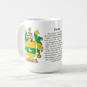Mug Elrod, l'origine, la signification et la crête (Devant gauche)