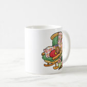 Mug Elvis sur la chaise à bascule (Devant droit)