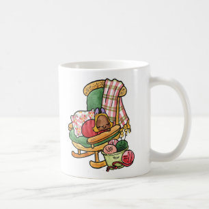 Mug Elvis sur la chaise à bascule