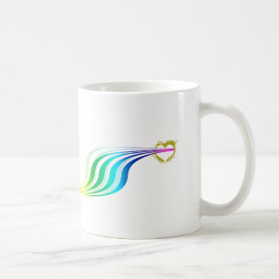 Mug Emballage des coeurs d'arc-en-ciel