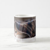 Mug Emballage photo de chat personnalisé (Centre)