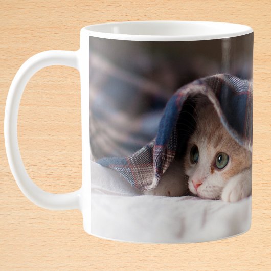 Mug Emballage photo de chat personnalisé