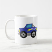 Mug Emballant le camion de monstre bleu, pour des (Gauche)