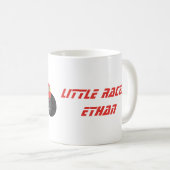 Mug Emballant le camion de monstre rouge, pour des (Devant droit)