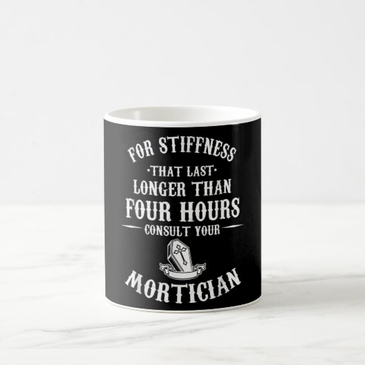 Mug Embalmer Mortuary Funeral Director Consultez votre (Centre)