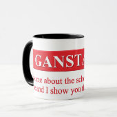 Mug Embauche de gangsters dans la gestion de projets (Devant gauche)