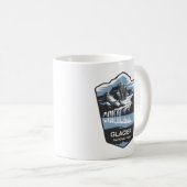Mug Emblem du parc national des Glaciers (Devant droit)