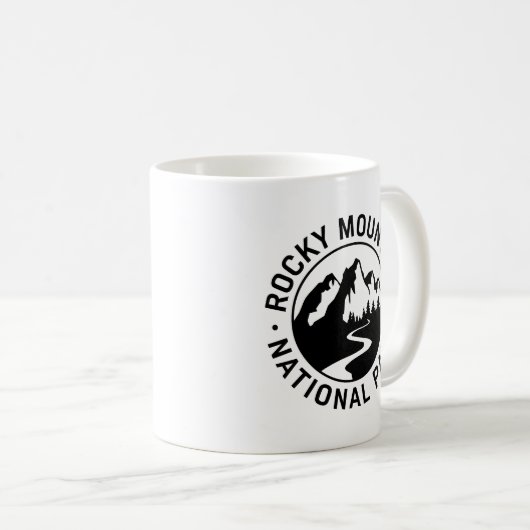 Mug Emblem du parc national des Rocheuses (Devant droit)