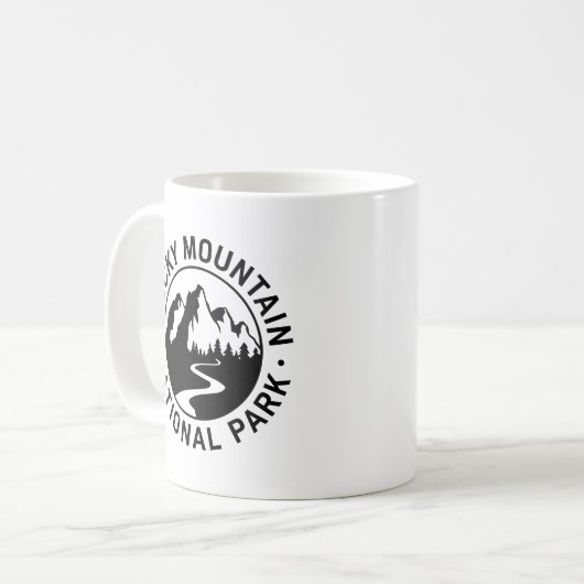 Mug Emblem du parc national des Rocheuses (Devant gauche)