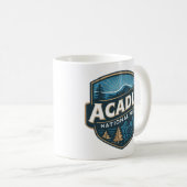 Mug Emblème Acadia du Parc national (Devant droit)