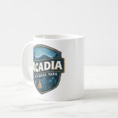 Mug Emblème Acadia du Parc national (Devant gauche)