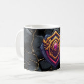 Mug Emblème Améthyste Dorée (Devant gauche)