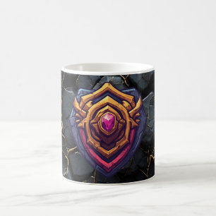 Mug Emblème Améthyste Dorée