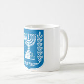 Mug emblème d' israël (Devant droit)