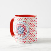 Mug Emblème de couronnement du roi Charles III (Devant gauche)