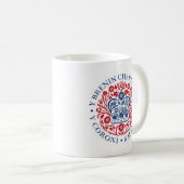 Mug Emblème de couronnement du roi Charles III, souven (Devant droit)