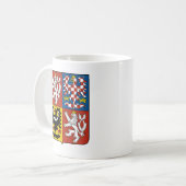 Mug emblème de Czech (Devant gauche)