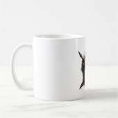 Mug Emblème de guerrier à l'épée de crâne de fantasy s (Gauche)