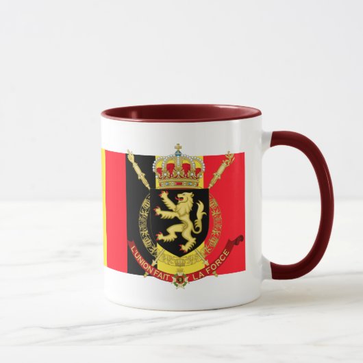 Mug emblème de la Belgique (Droite)