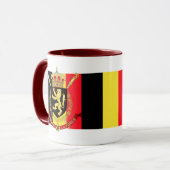 Mug emblème de la Belgique (Devant gauche)