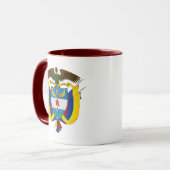 Mug emblème de la colombie (Devant gauche)