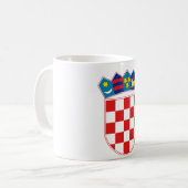 Mug emblème de la Croatie (Devant gauche)