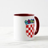 Mug emblème de la Croatie (Devant droit)