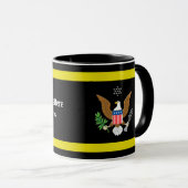 Mug emblème de la Défense de l'armée américaine person (Devant droit)