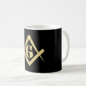 Mug emblème de la franc-maçonnerie (Devant droit)