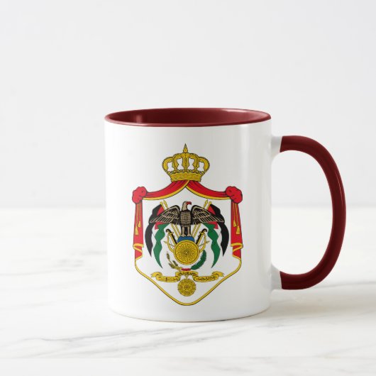 Mug emblème de la Jordanie (Droite)