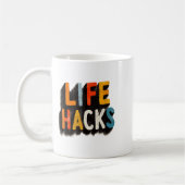 Mug Emblème de la vie colorée hacks (Gauche)