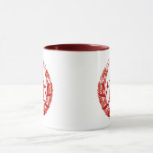 Mug emblème de l'afghanistan (Centre)