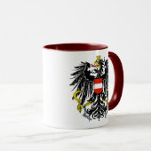 Mug emblème de l'Autriche (Devant droit)