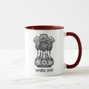 Mug emblème de l'Inde