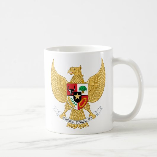 Mug emblème de l'Indonésie (Droite)