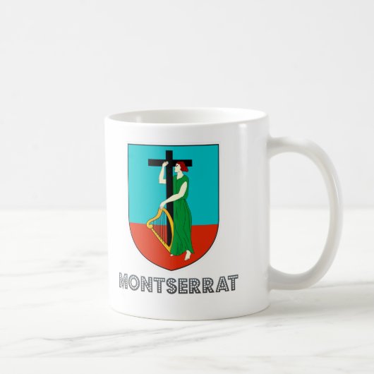 Mug Emblème de Montserratian (Droite)