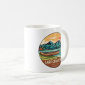 Mug Emblème de pêche nautique du lac Champlain (Devant droit)