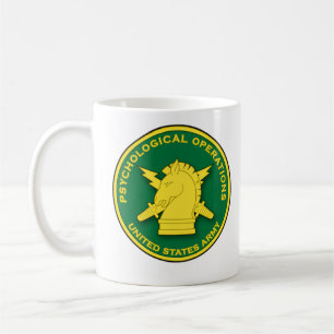 Mug Emblème de plaque d'opérations psychologiques