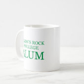 Mug Emblème de poche Unisex "SRC Alum" Tee en vert (Devant gauche)