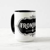 Mug Emblème de Trombone (Devant gauche)