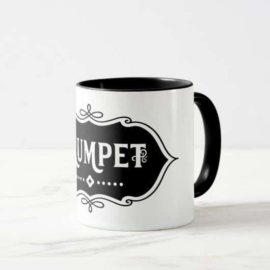 Mug Emblème de trompette (Devant droit)