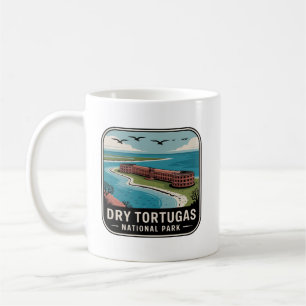 Mug Emblème de voyage du parc national de Dry Tortugas